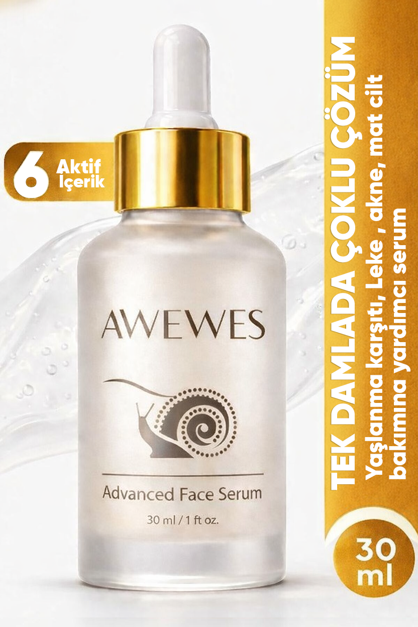 Salyangoz Özlü Onarıcı ve Nemlendirici Yüz Serumu